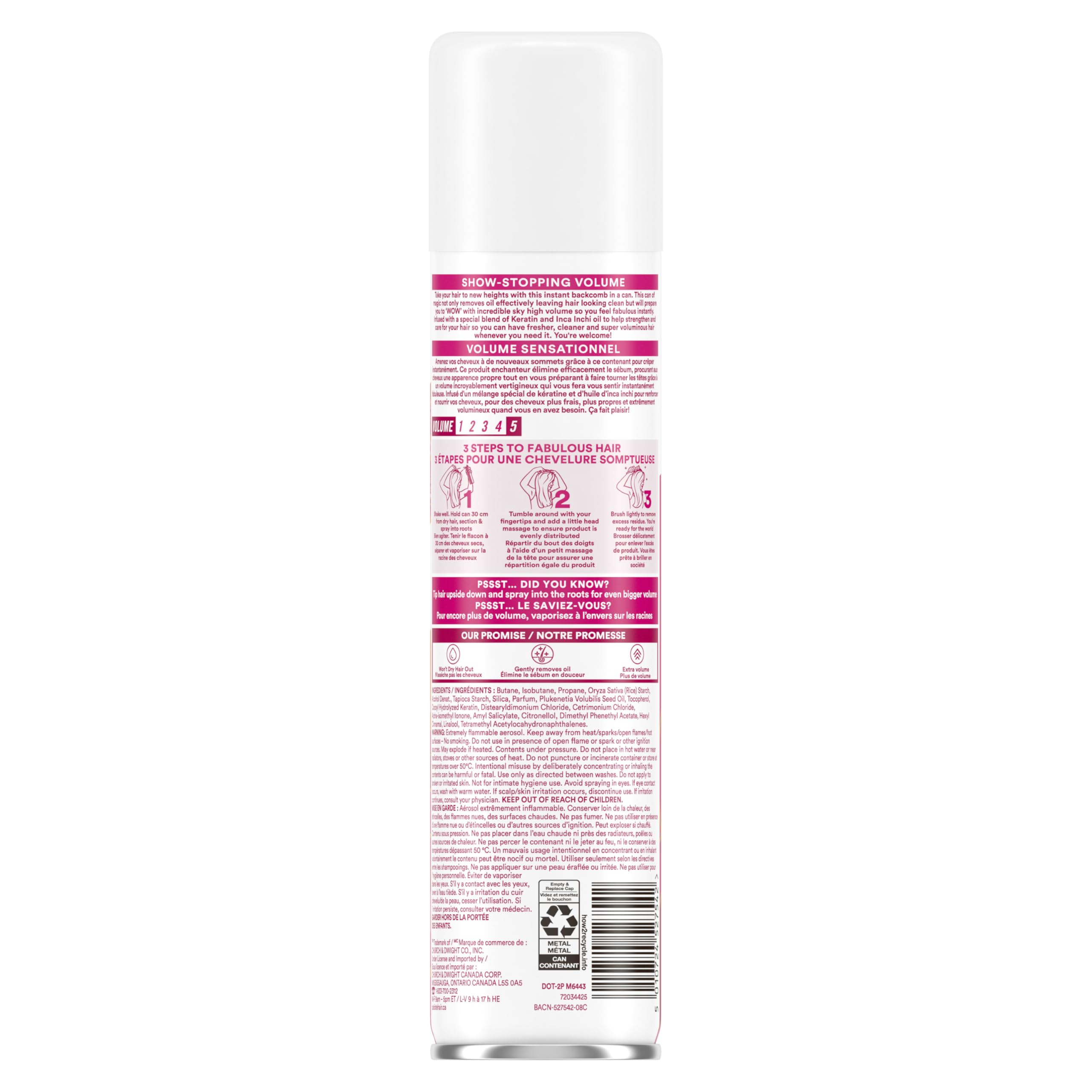 Batiste Textura definida para más cuerpo y definición