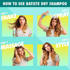 Batiste fórmula sin agua para cabello con más cuerpo al instante.
