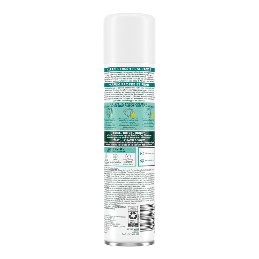 Batiste Original envase 6.73 onzas, práctico para llevar