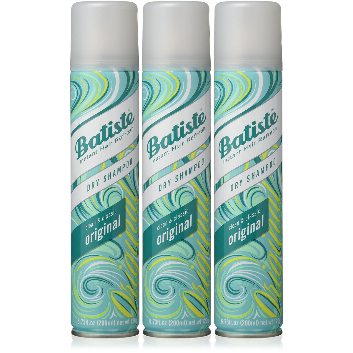 Batiste Original fragancia: tres botellas para refrescar entre lavados y aportar cuerpo.