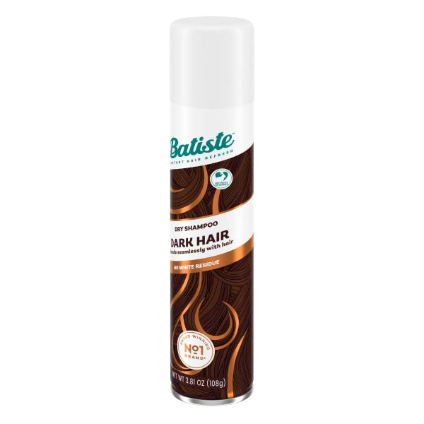 Batiste champú seco divino oscuro: ideal para cabellos oscuros y evita residuos visibles
