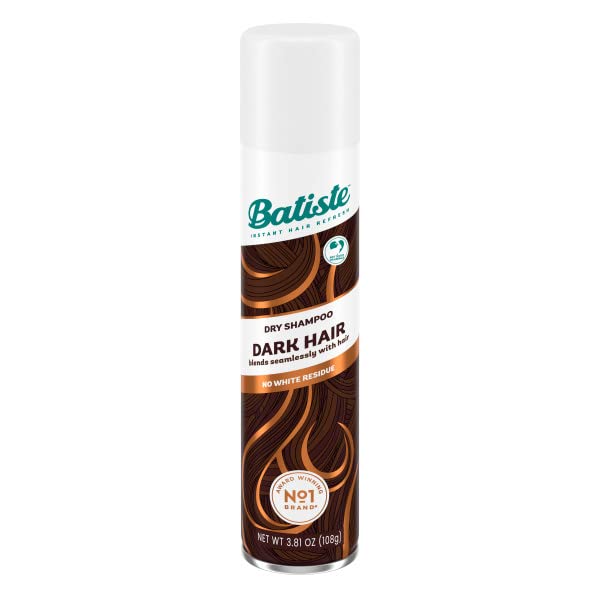 Batiste champú seco divino oscuro: pulverización uniforme para apariencia ligera