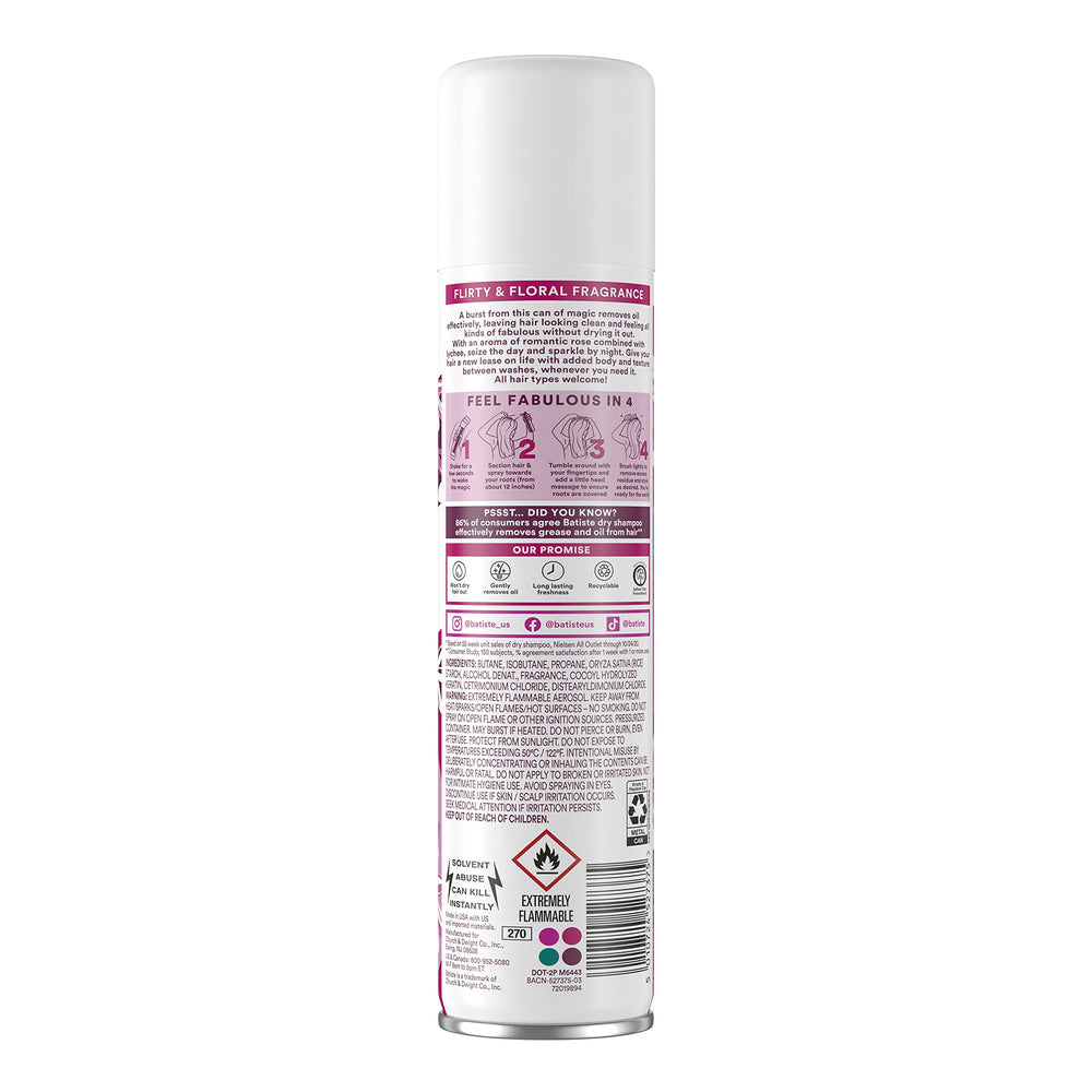 Batiste Blush aporta textura y volumen ligero para peinado rápido