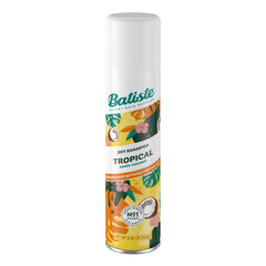 Batiste Tropical: botella de champú seco para refrescar entre lavados y aportar cuerpo.