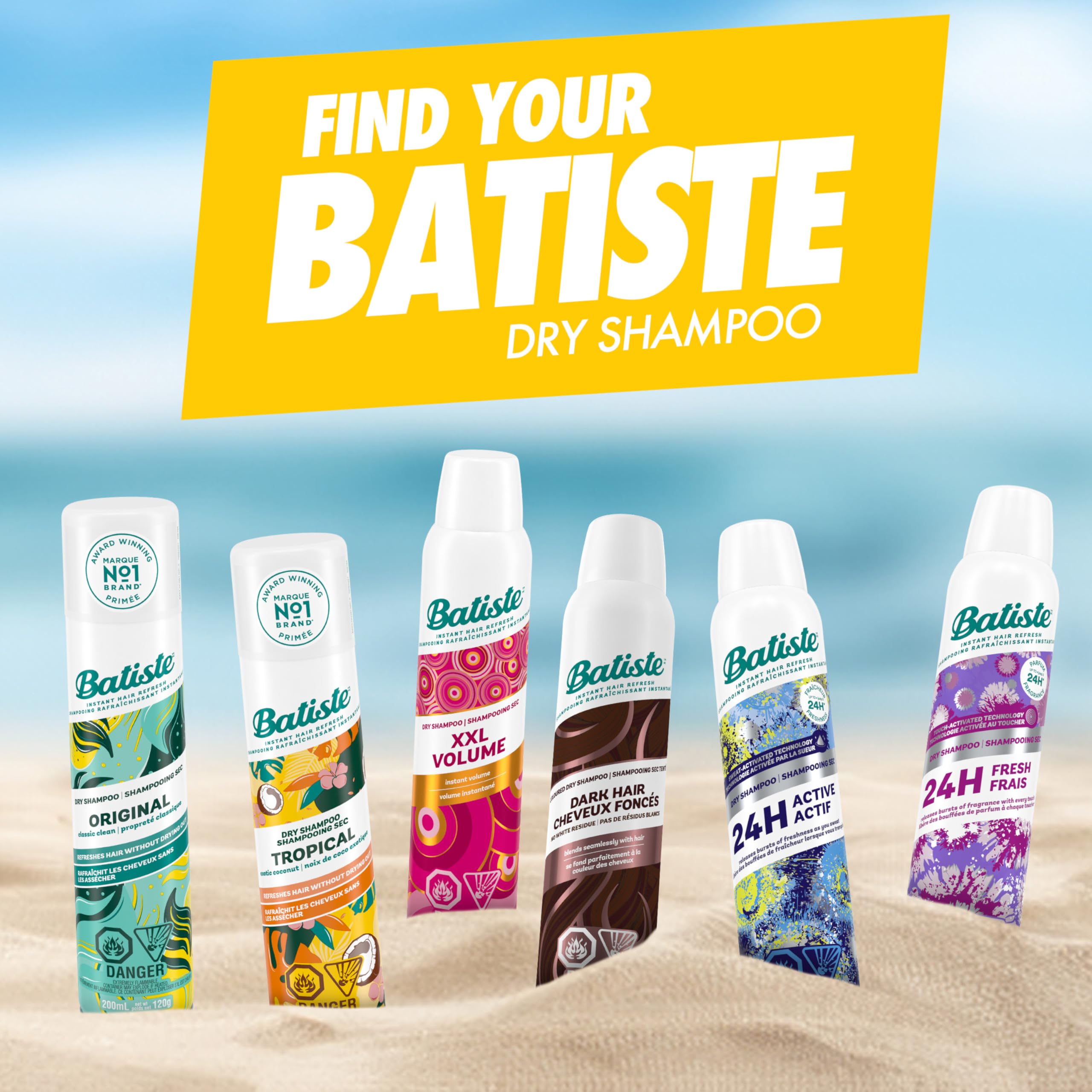 Batiste Tropical para viaje — listo para usar en cualquier momento.