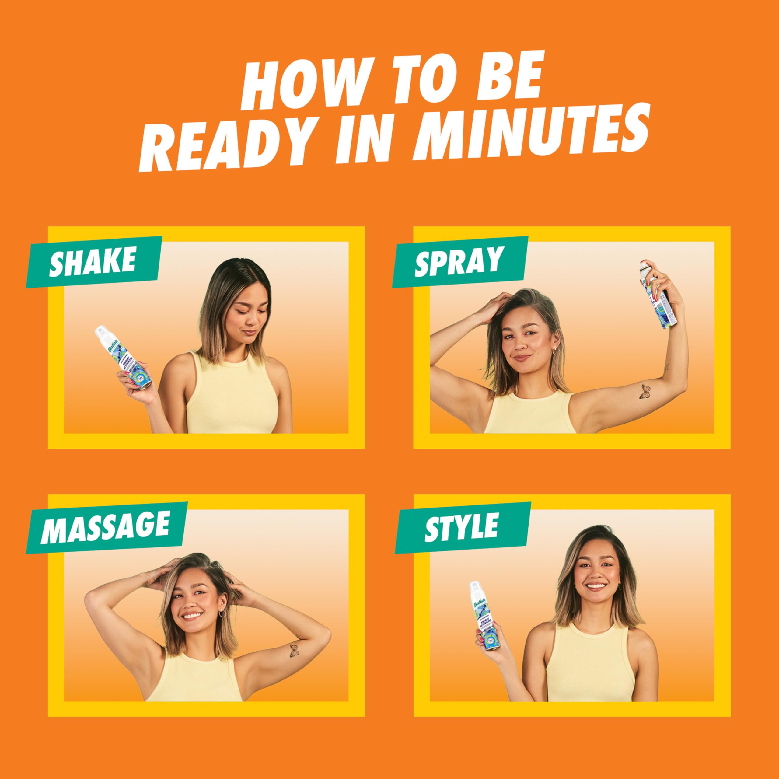 Batiste Tropical textura y volumen — añade cuerpo con varias pulverizaciones.