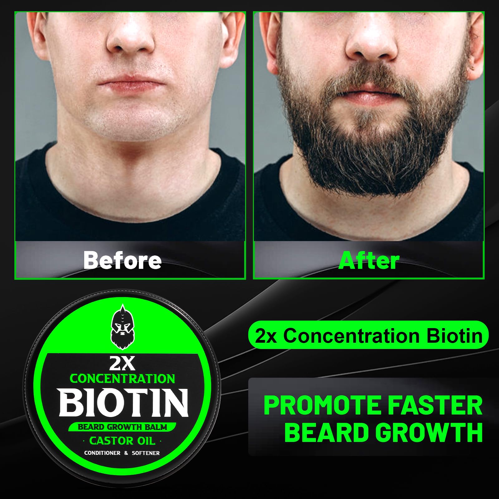 Application facile du baume barbe First Melody pour dompter les poils.