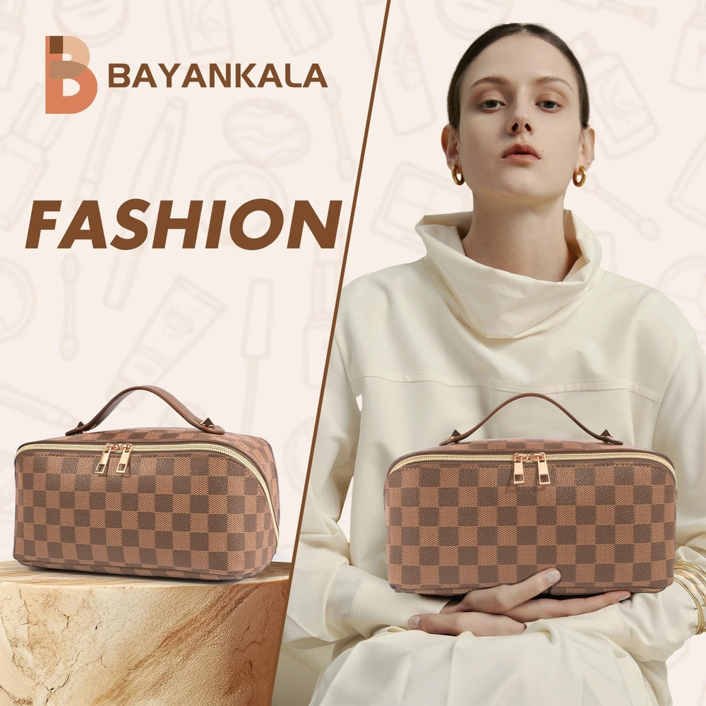 BAYANKALA diseño versátil sirve como neceser, bolso o accesorio de viaje.