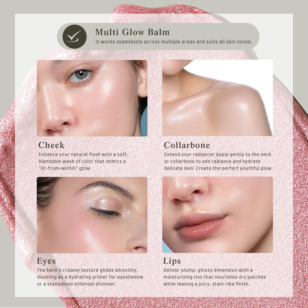 Bayfree Multi Glow Balm Set hidratación ligera sin sensación grasa