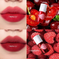 bayfree tinte labial textura ligera y aplicación suave.