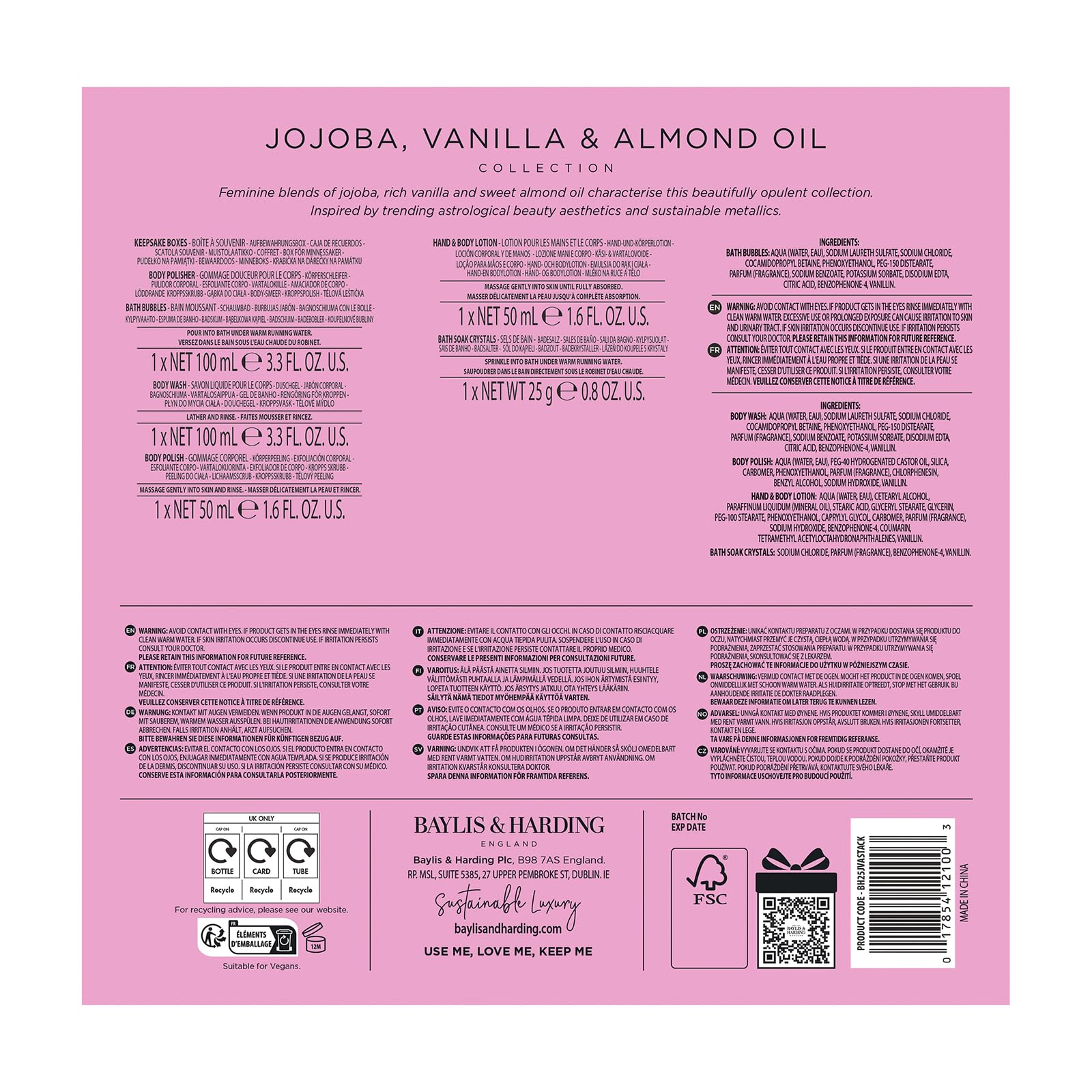 Baylis & Harding cepillo exfoliante para cuidar la piel en casa