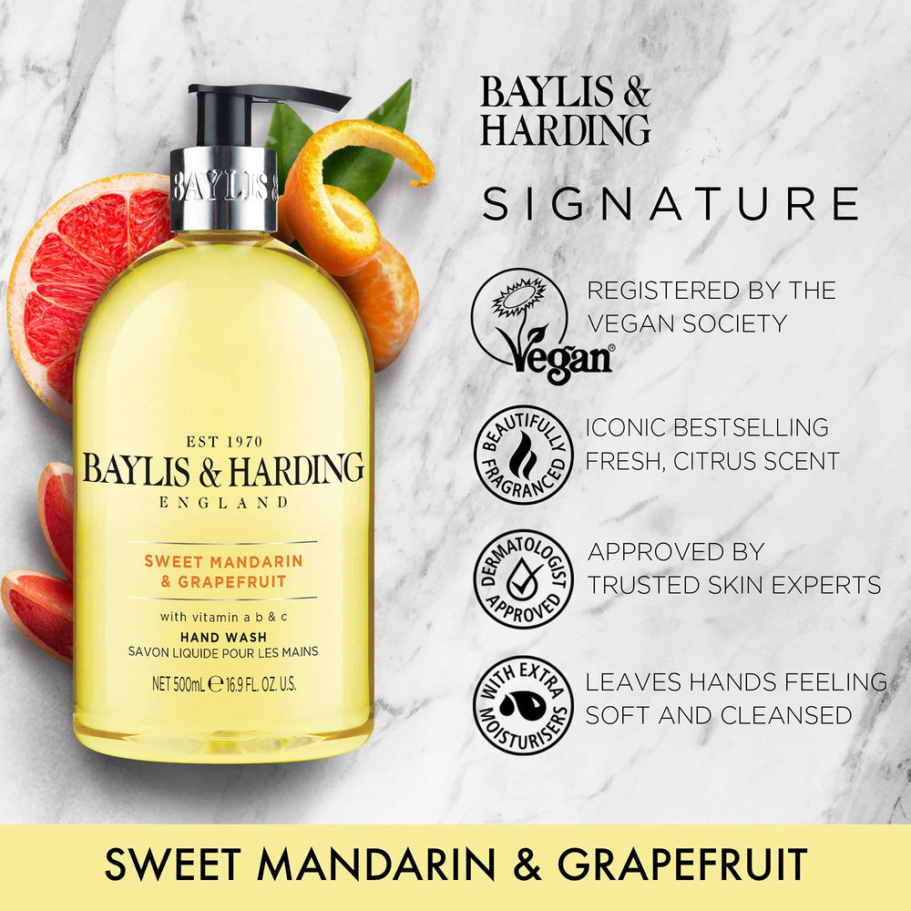 Envase reciclable Baylis & Harding con material PCR en 500 ml