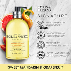 Envase reciclable Baylis & Harding con material PCR en 500 ml