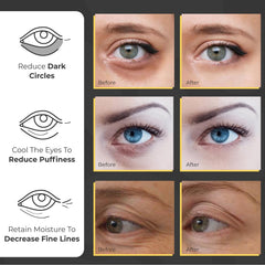 Bayside hydrolyzed collagen formula under eye patches supports gentle skin smoothing and hydration.