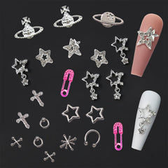 BBATT-HAPPY alfiler decorativo para uñas, fácil de aplicar.