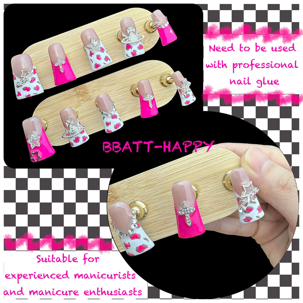 BBATT-HAPPY cristales strass para uñas, brillo intenso.