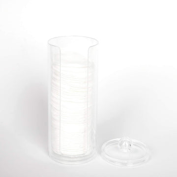 BBDOU estante acrilico compacto para almacenamiento ordenado de discos.