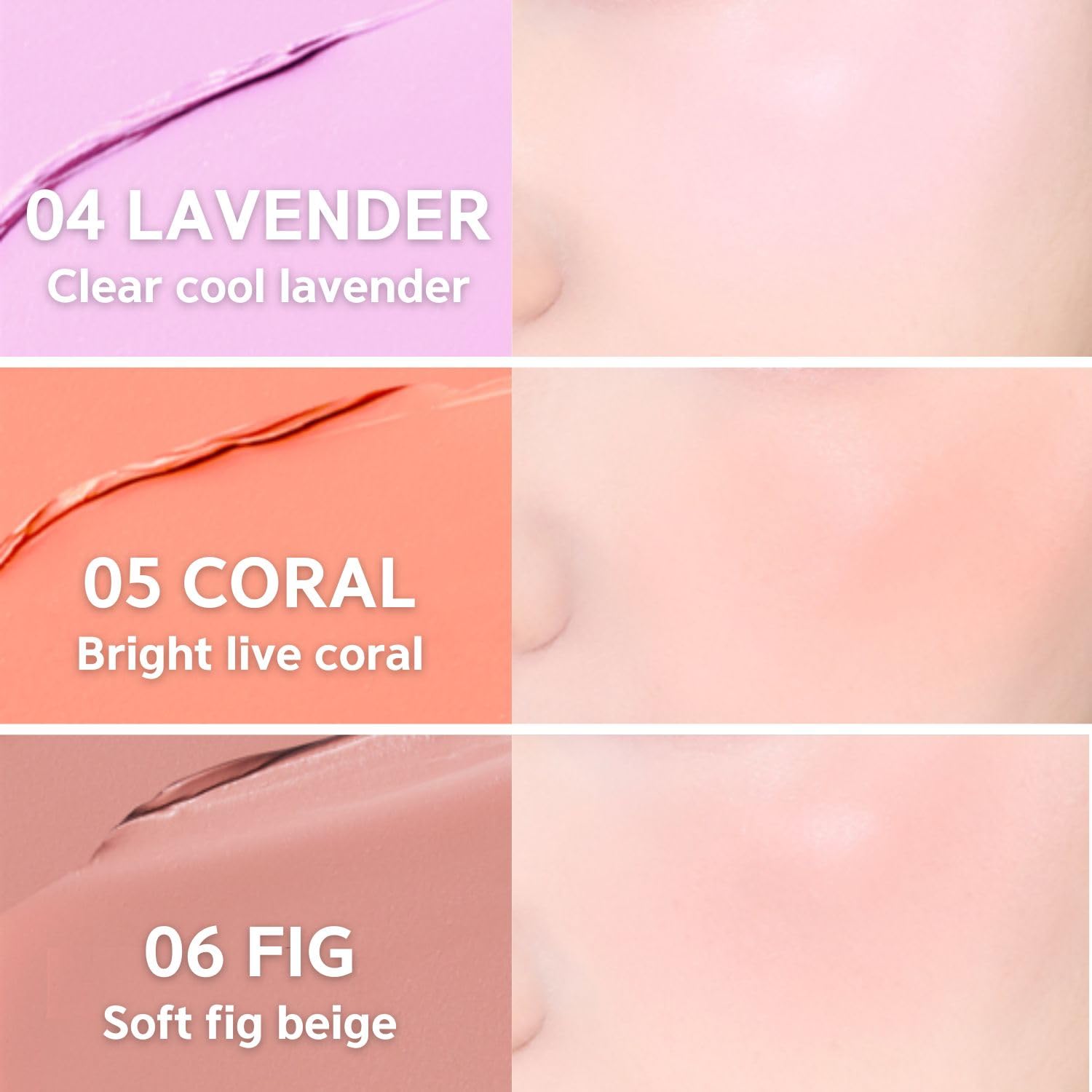 BBIA Downy Cheek Cream Blush, pigmentación alta para rubor intenso ligero
