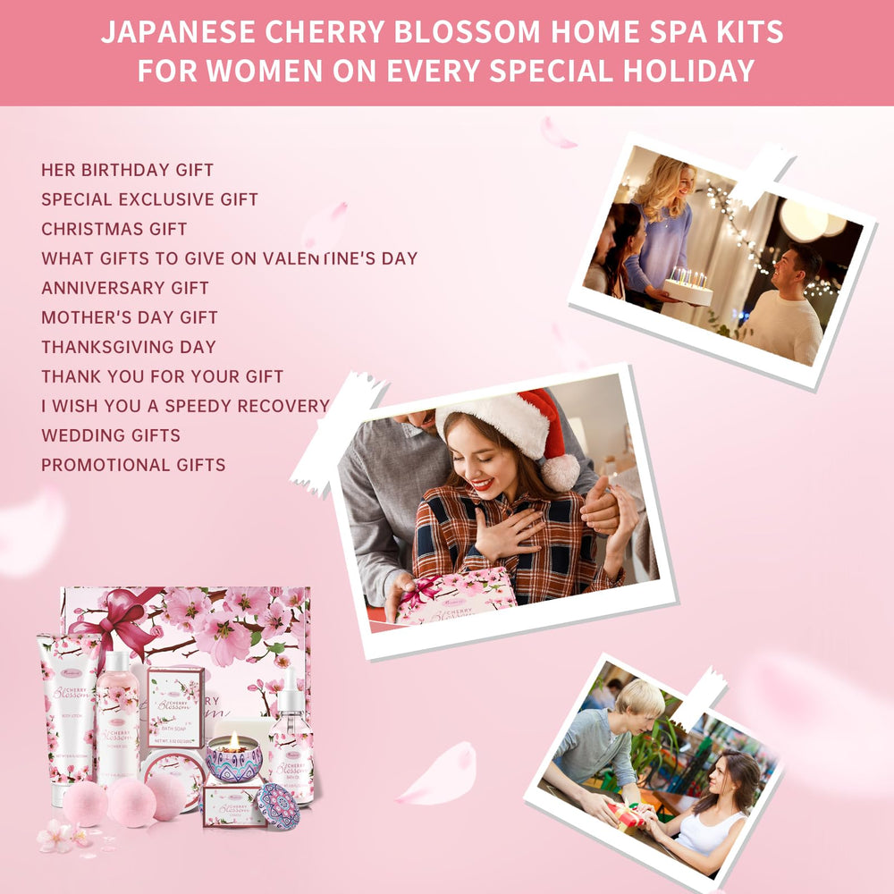 BBlove caja regalo flor de cerezo japonesa: presentación elegante