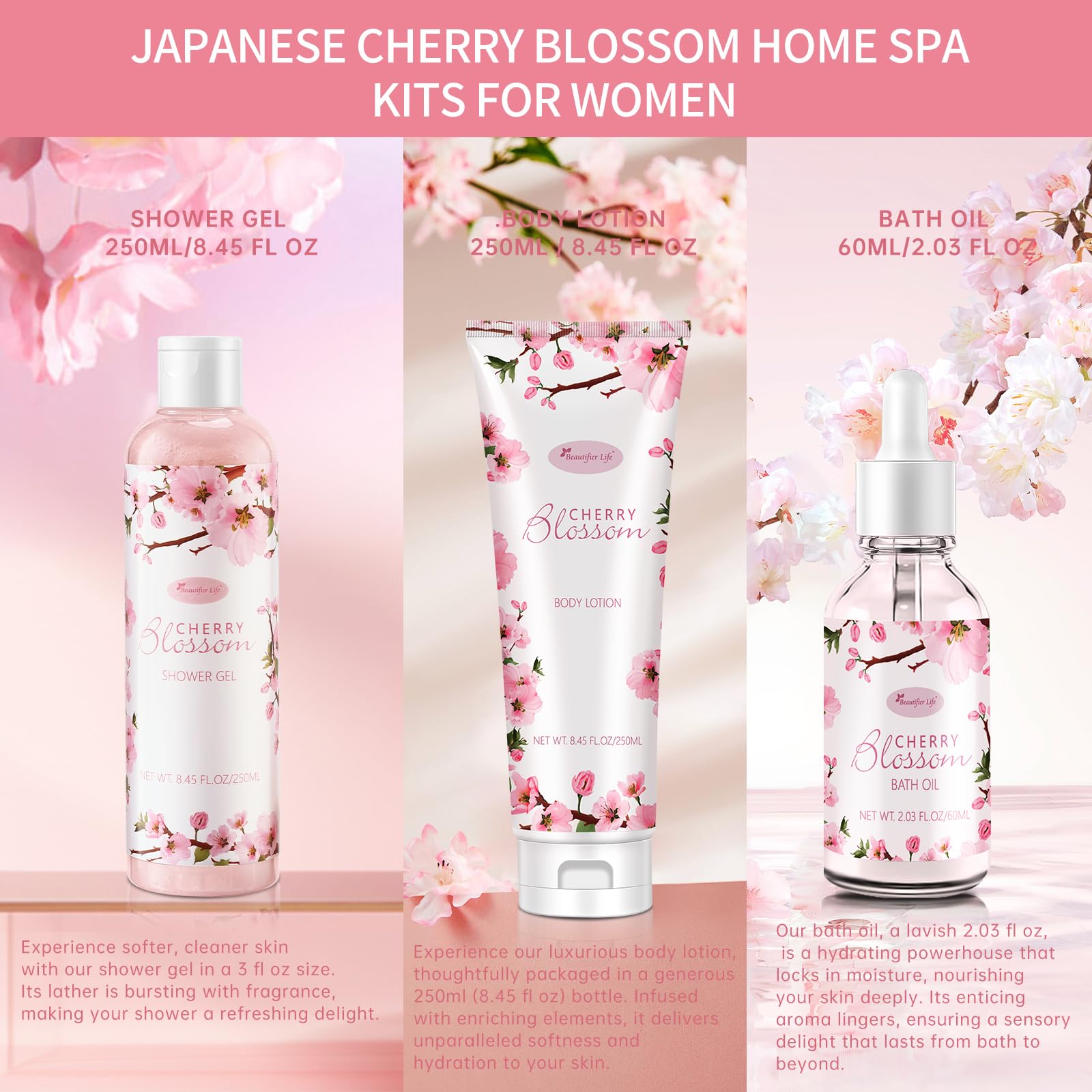 BBlove jabón flor de cerezo japonesa: limpieza suave