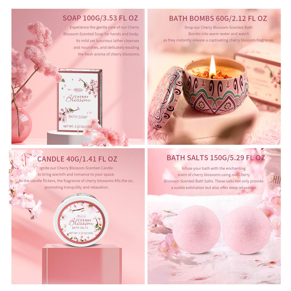 BBlove sales de baño flor de cerezo japonesa: relajación en casa