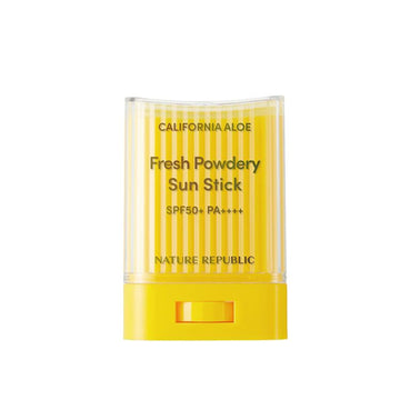 BC233 California Aloe Fresh Stick frente del producto, protección solar rápida para la piel.