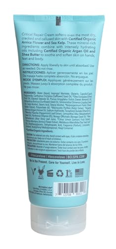 BCL Spa Crema Reparadora Crítica con algas marinas para hidratación profunda