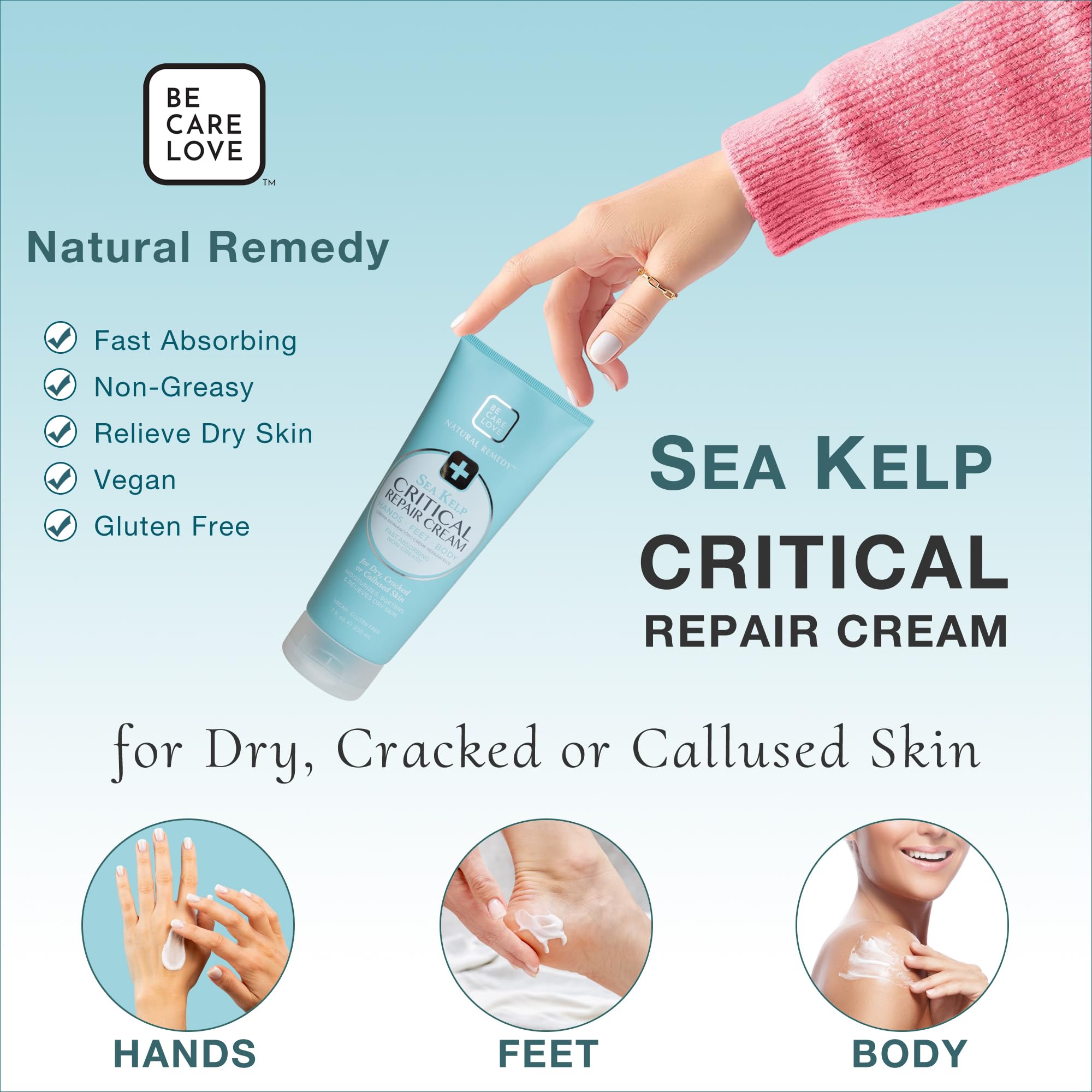 Textura suave de la crema reparadora de BCL Spa