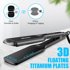 Bcway alisador con 5 temperaturas ajustables para todo tipo de cabello