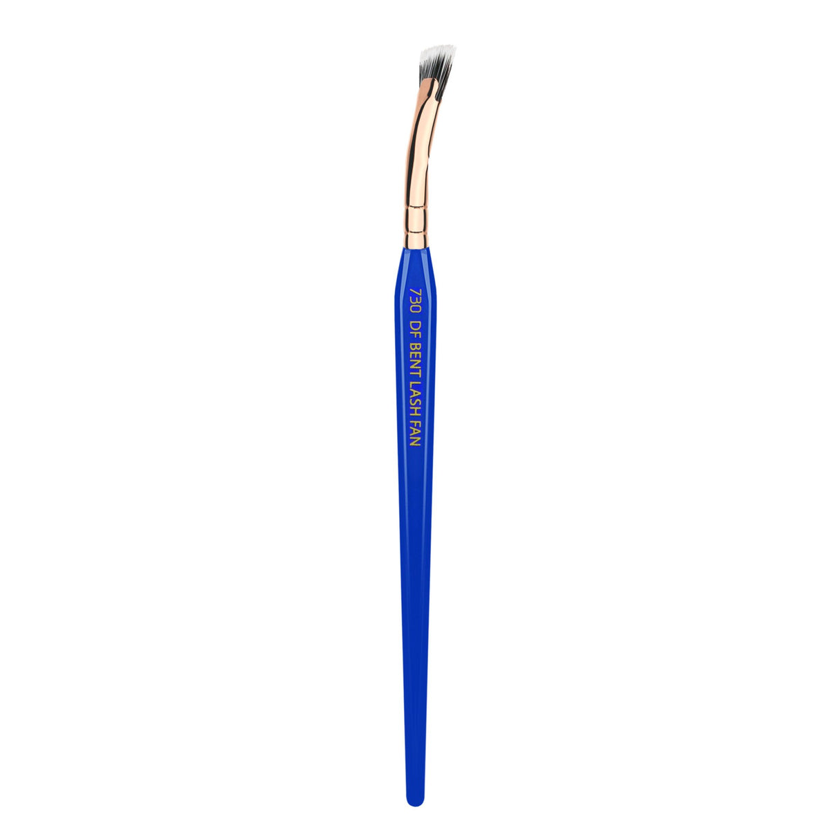Brocha Bdellium Tools para máscara, diseño bent fan para llegar a las raíces de pestañas.