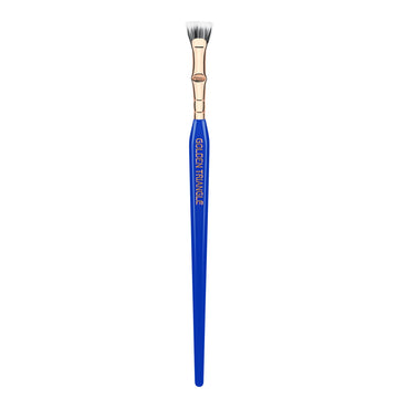 Mango de madera lacado azul, ergonómico para control y mayor precisión.