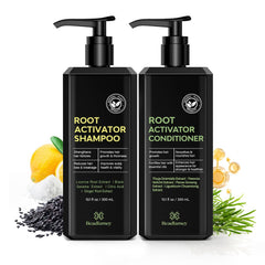 Beadlamey champú activador de raíz, cabello más saludable y fuerte.