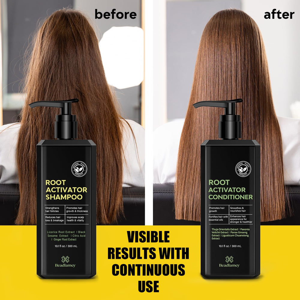 Beadlamey volumen cabello, densidad para un look más lleno.