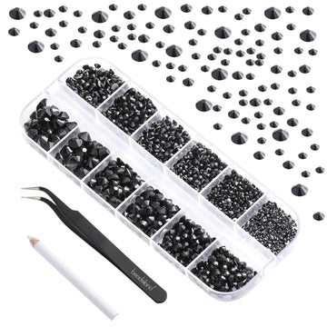 Beadsland cristales para maquillaje de ojos brillo intenso estilo llamativo