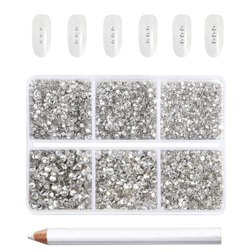 BEADSLAND cristales para uñas SS3-SS4 con brillo intenso