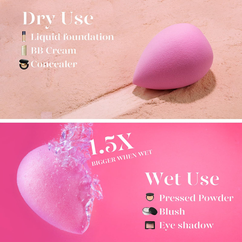 Esponja BEAKEY textura ultra suave para un acabado suave y sin rasguños.
