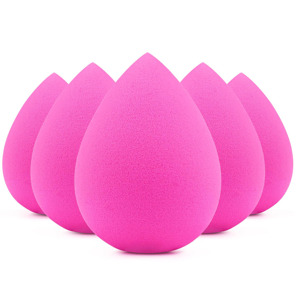 BEAKEY esponja maquillaje rosa suave para base y corrector.