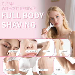 Beanify: cabezas versátiles para rasurar rostro y cuerpo con resultados suaves.
