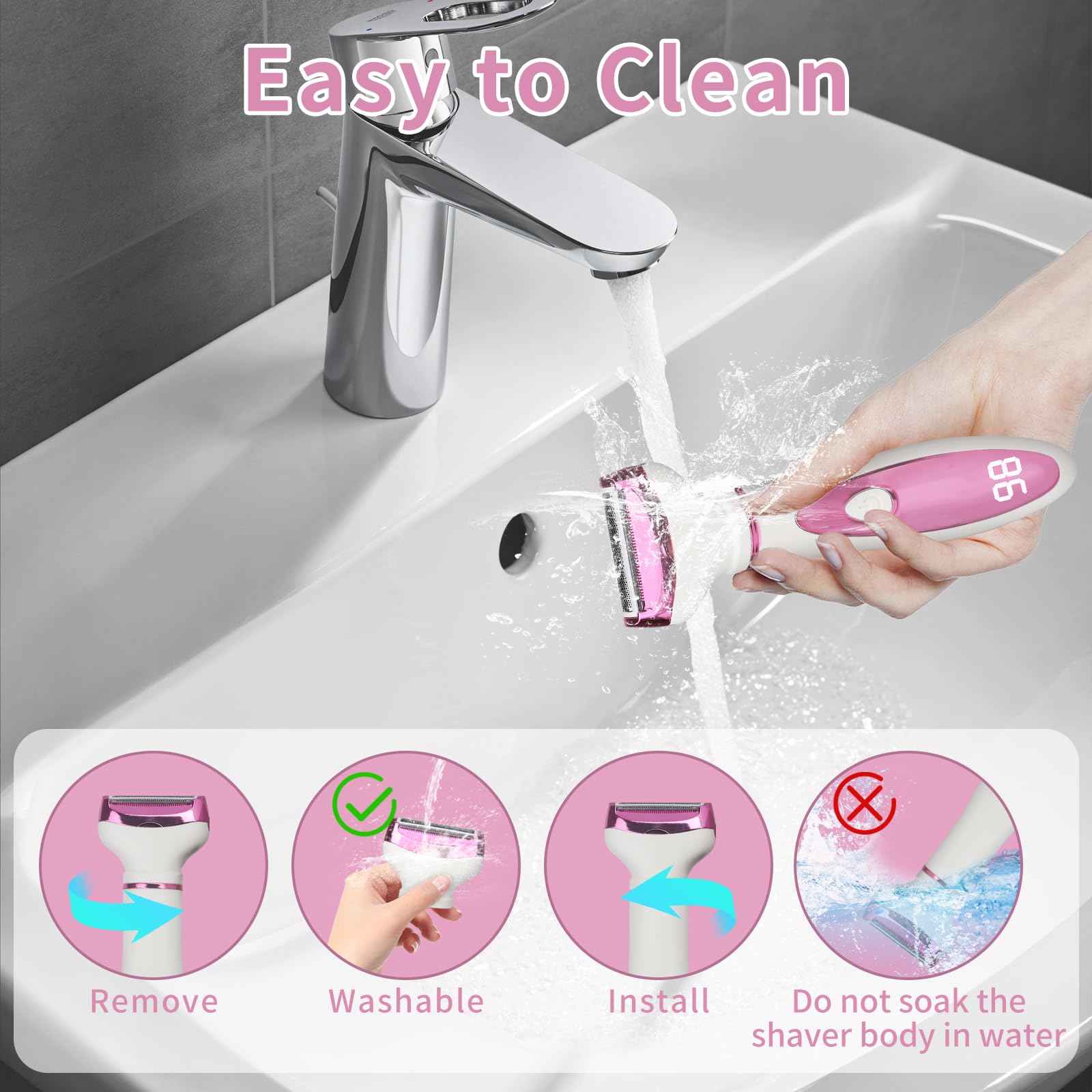 Beanify sistema IPX7, apta para uso con espuma