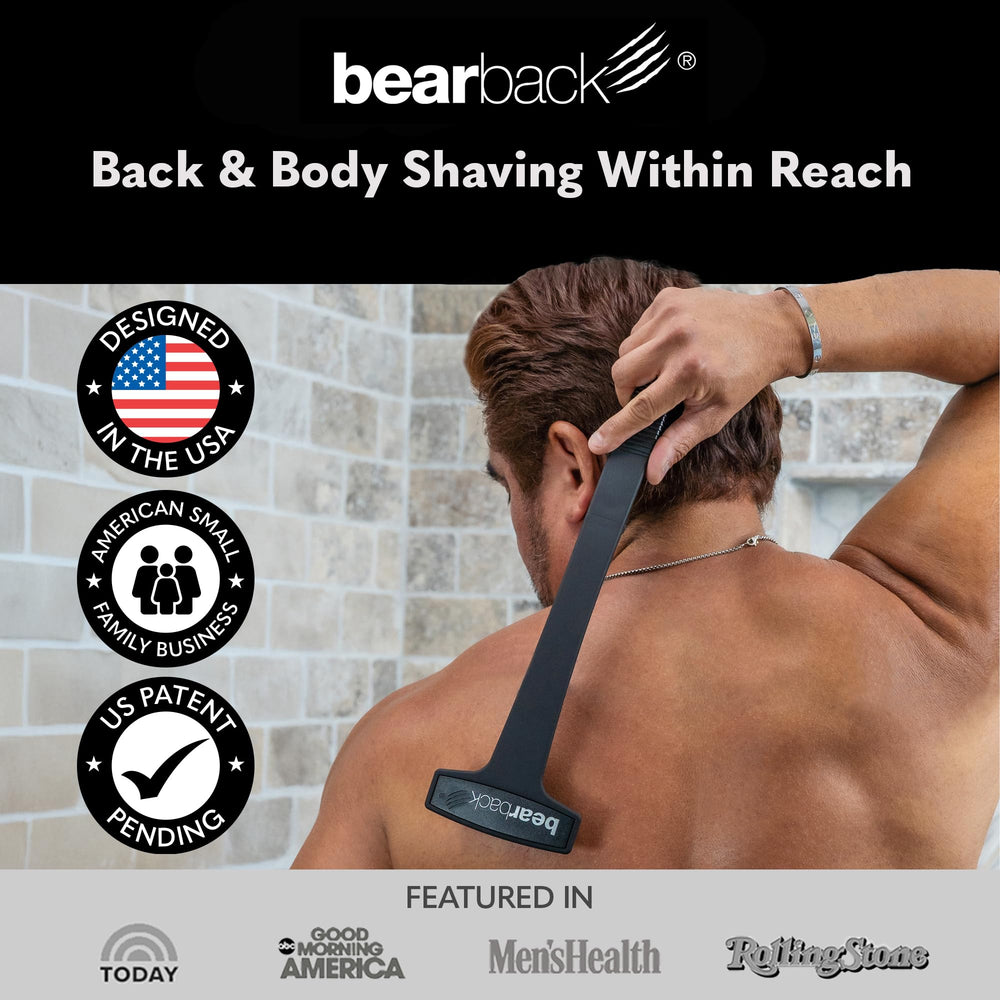 Bearback mango extensible para alcanzar la espalda sin esfuerzo