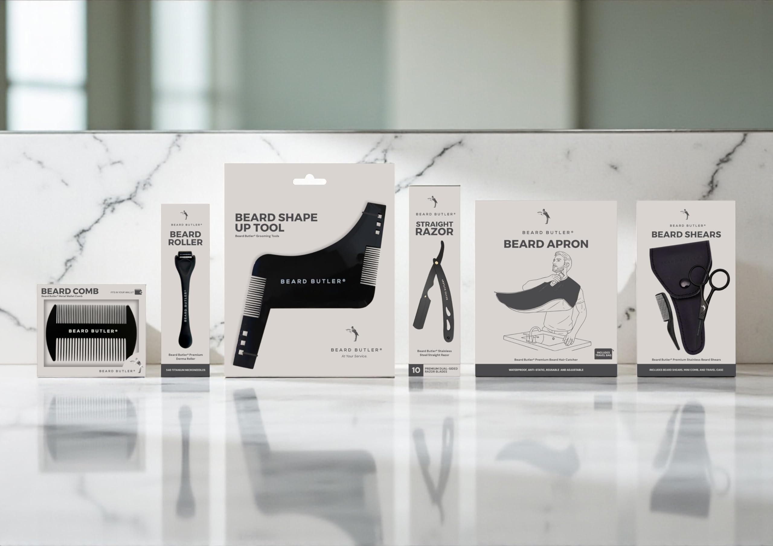 Beard Butler Original: diseño compacto cabe en billetera o bolsillo