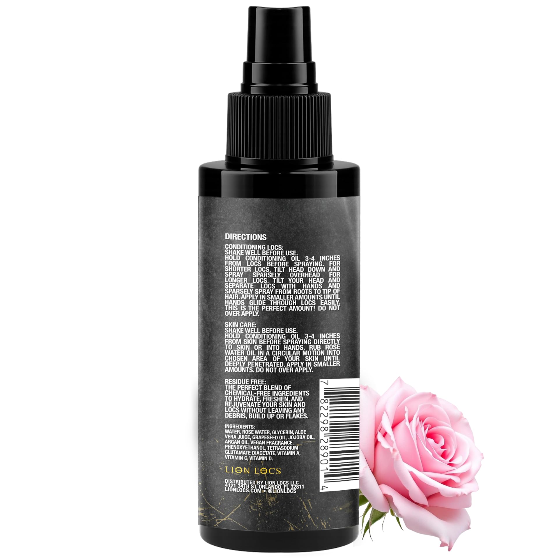 Beard Gains Lion Locs – formule légère pour locs et peau