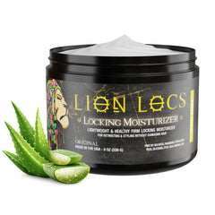 Beard Gains Lion Locs: bote de gel para retwisting con fijación firme.