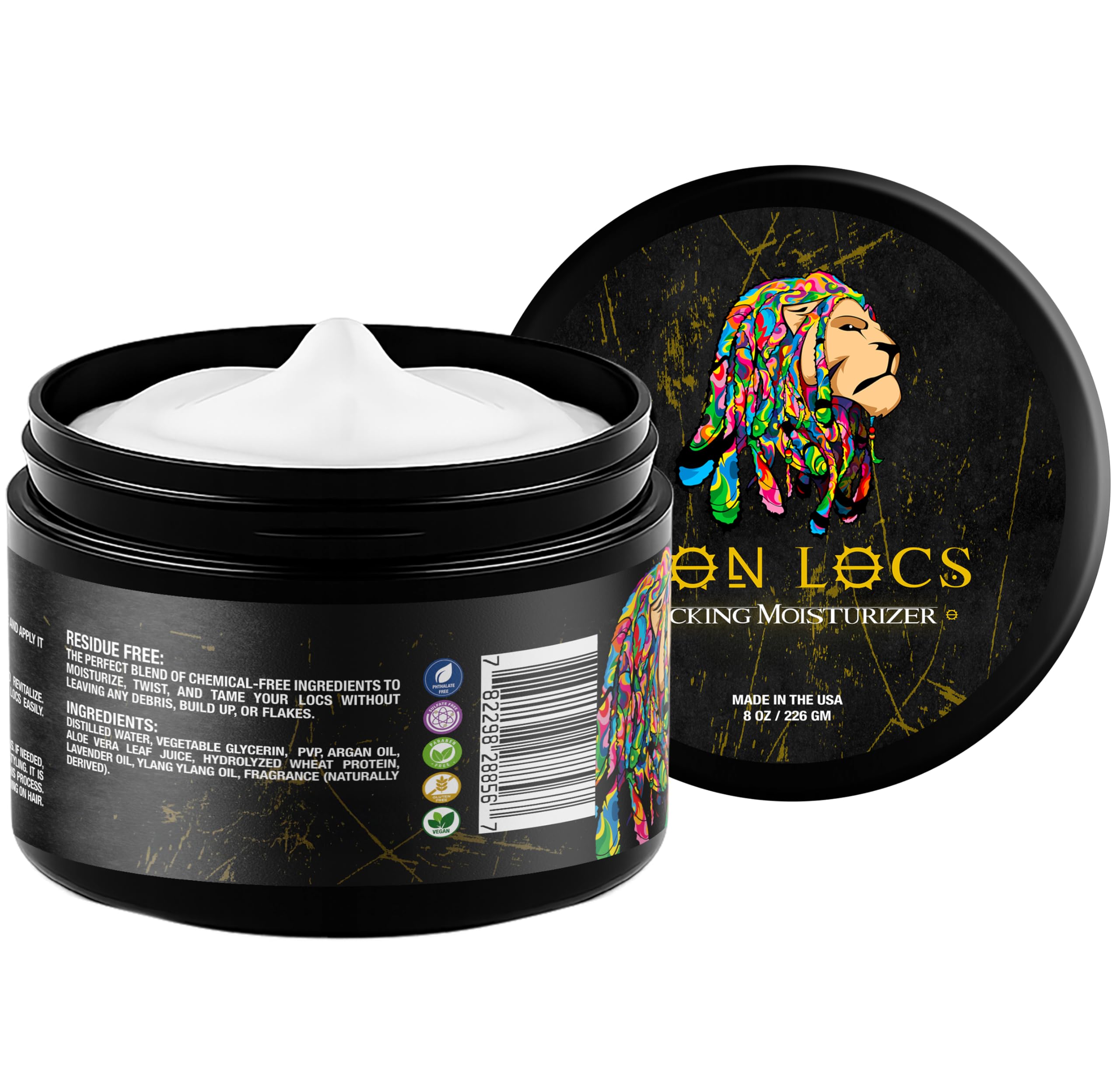 Beard Gains Lion Locs: hidratante versátil para retoques y mantenimiento de las locs