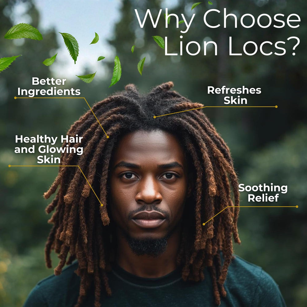 Beard Gains Lion Locs – rafraîchissement entre lavages sans accumulation de résidus