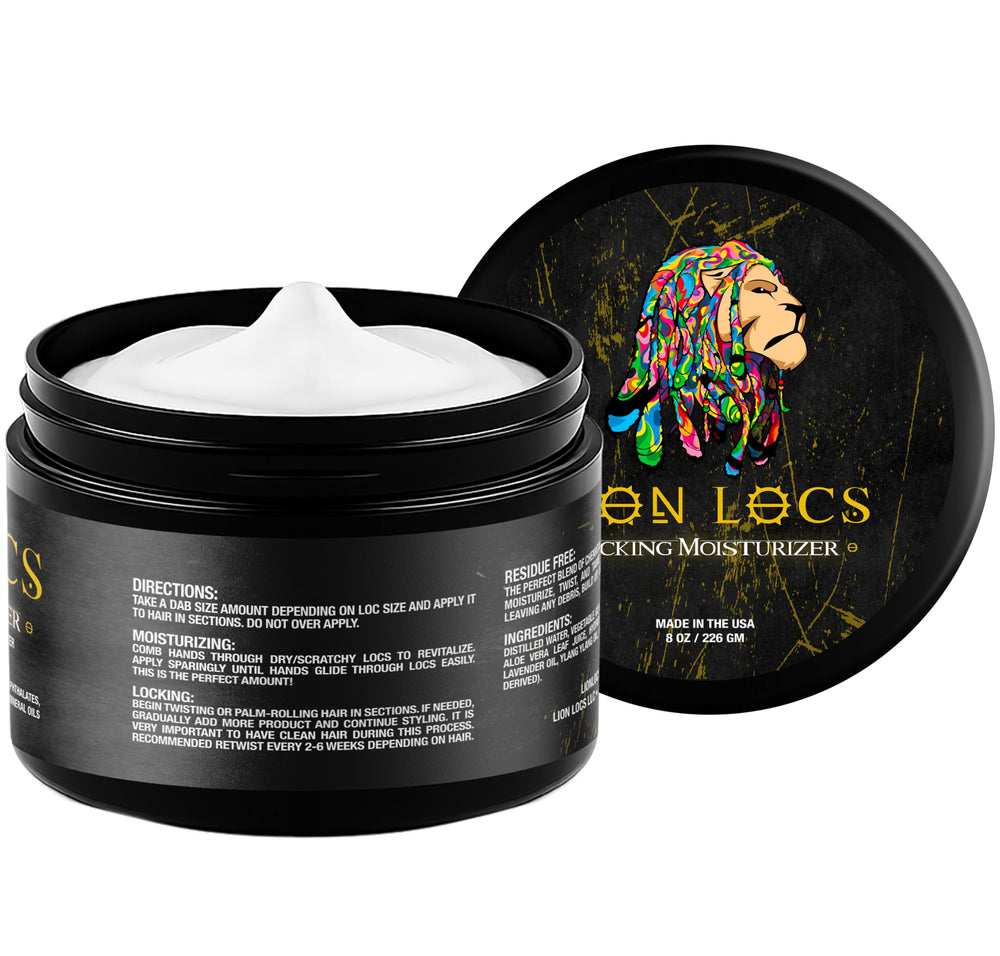 Beard Gains Lion Locs: uso ligero que evita daño por calor y sol