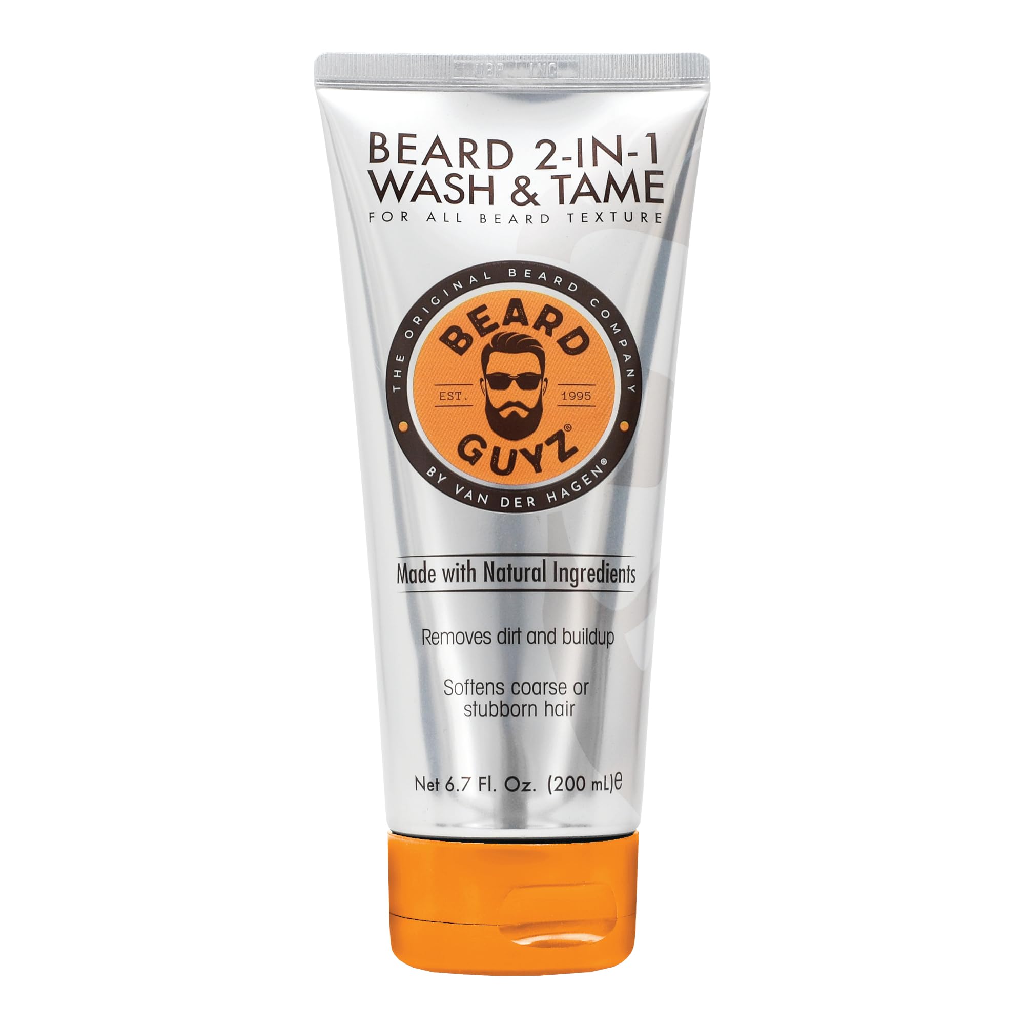 Beard Guyz 2 en 1: lavado de barba en bote para limpieza profunda y frescura