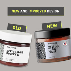 Beardbrand Pasta de Estilizado – Aplicación fácil para un peinado natural