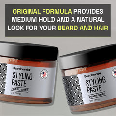 Beardbrand Pasta de Estilizado – Suavidad y nutrición para barba y cabello