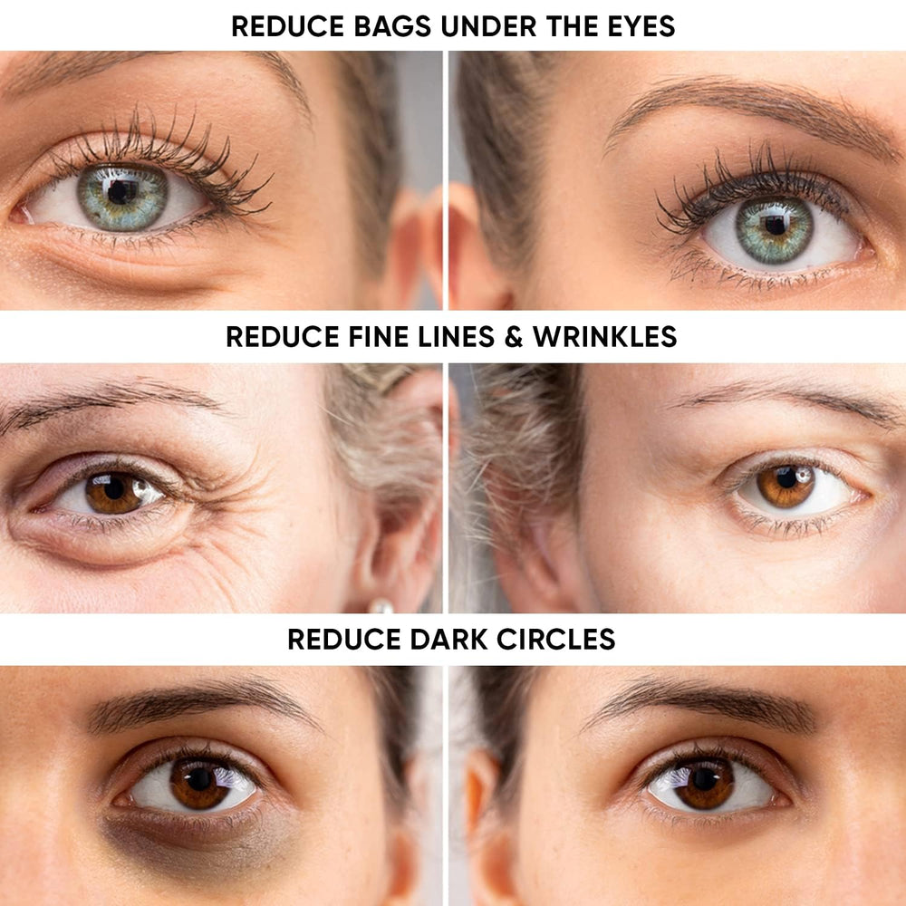 Beatool crema de ojos alisa arrugas y líneas finas para un aspecto suave.